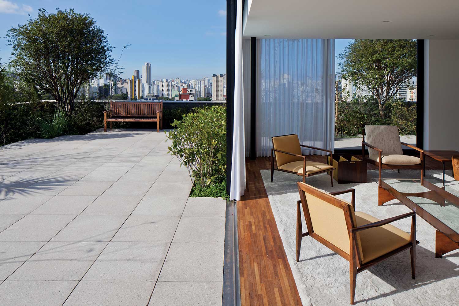 Terraço do edifício W.305 - Foto: Divulgação