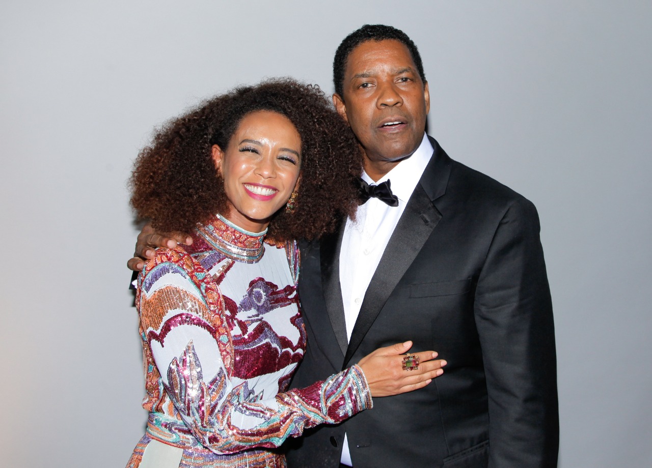 Taís Araujo e Denzel Washington