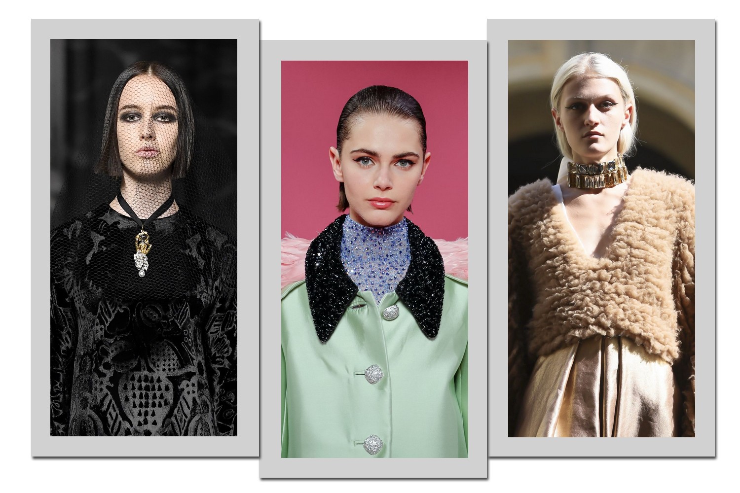Dior, Georges Hobeika e Aelis - Foto: Reprodução/Now Fashion