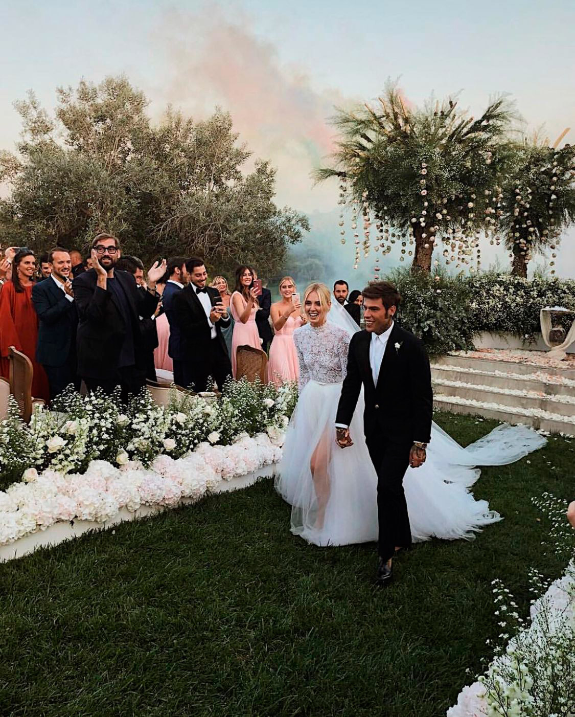 Chiara Ferragni se casou ao ar livre na Sicília - Foto: Divulgação