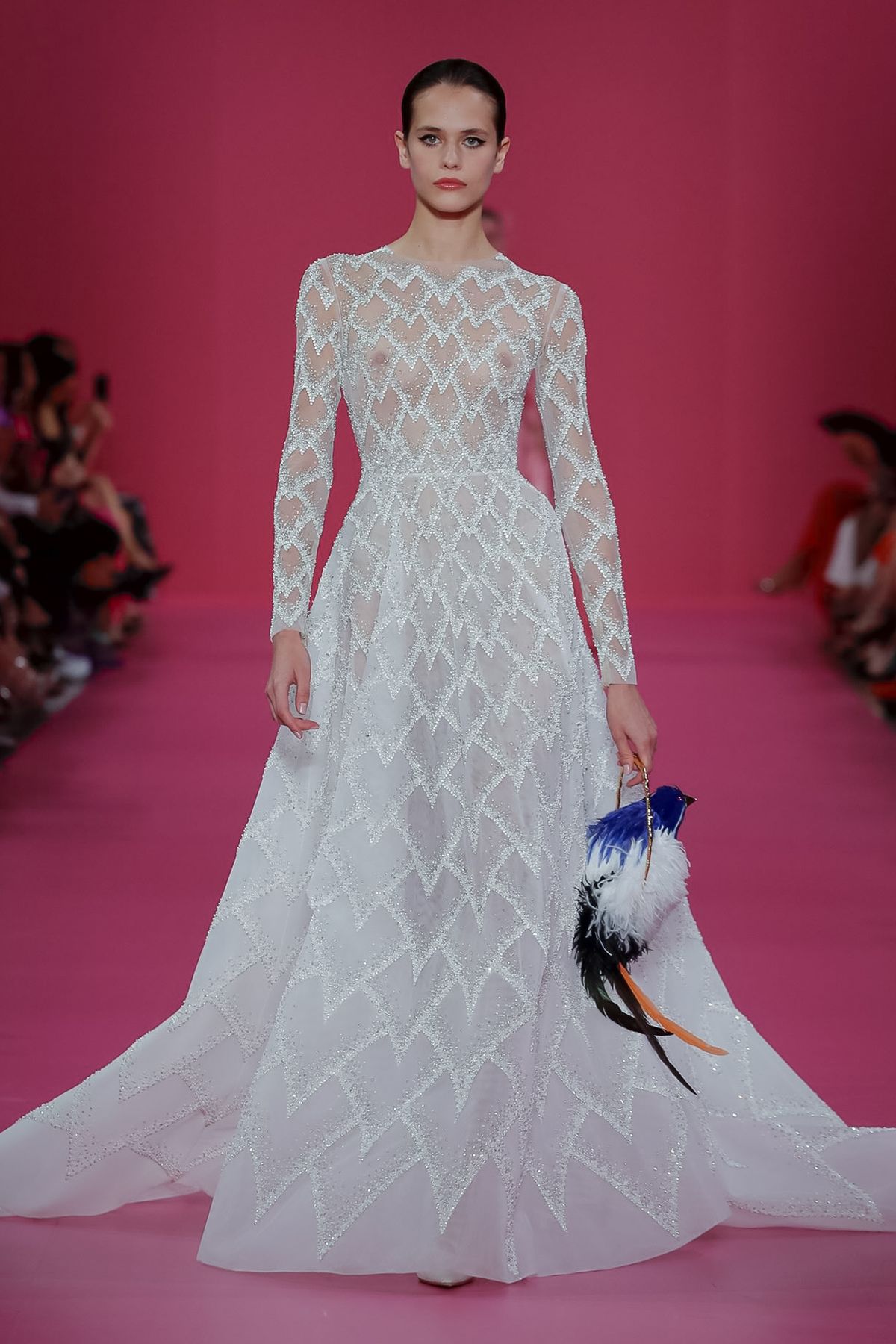 Georges Hobeika, alta-costura de inverno 2020 - Foto: Reprodução/Now/Fashion
