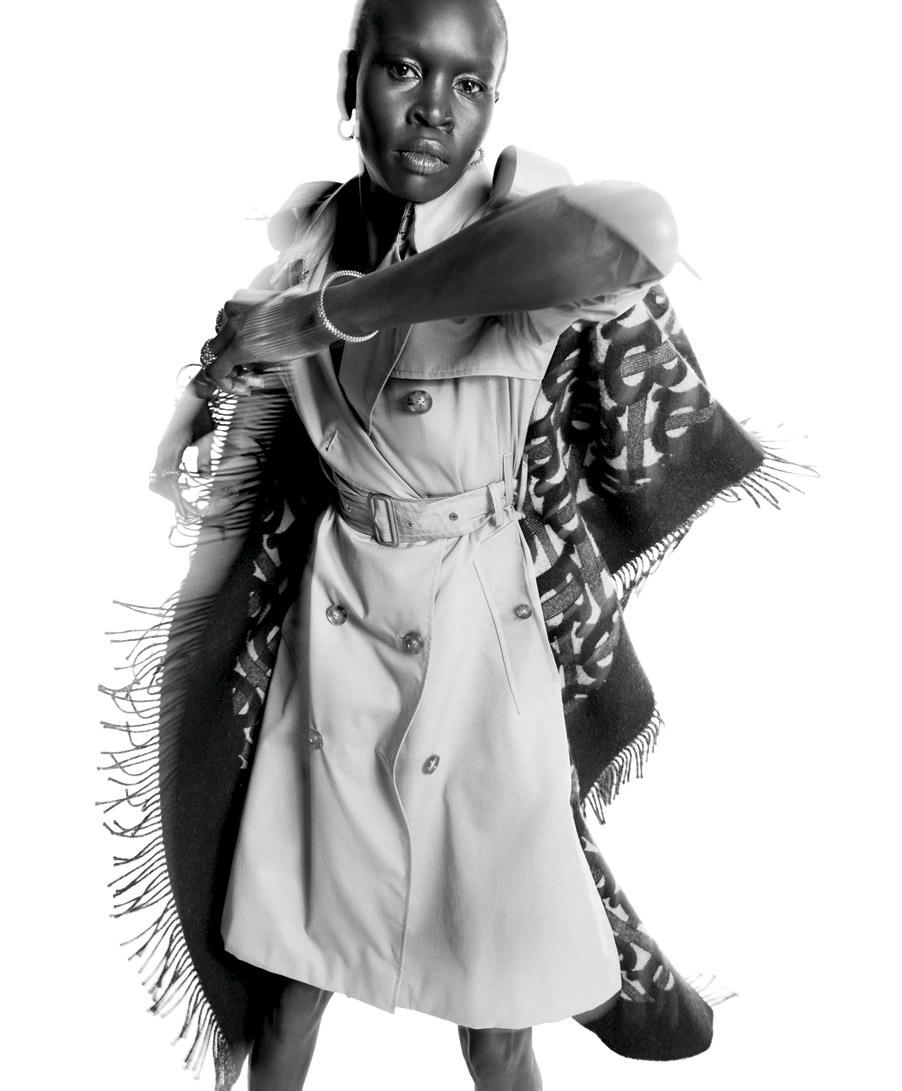 Alek Wek - Foto: Mario Sorrenti/Harper's Bazaar
