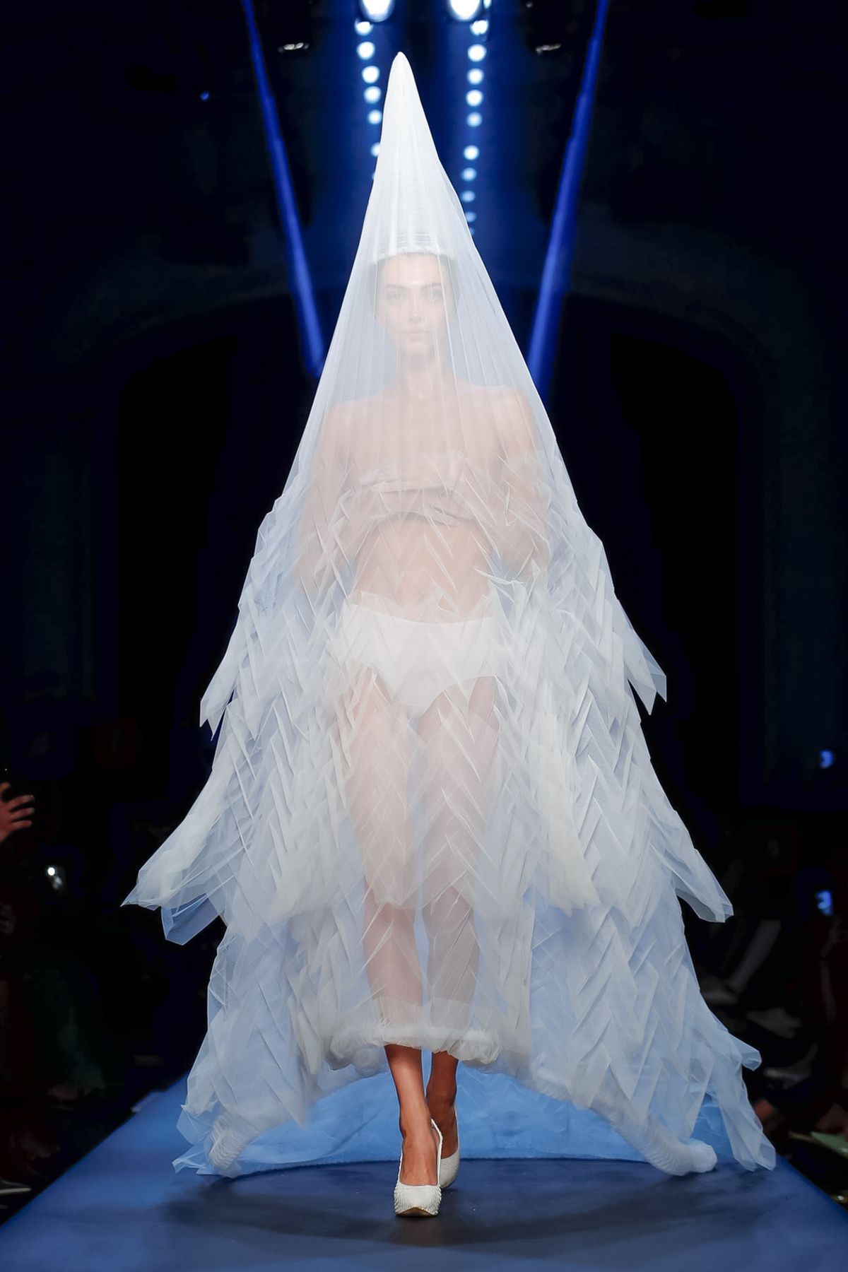 Jean Paul Gaultier, alta-costura de inverno 2020 - Foto: Reprodução/Now/Fashion