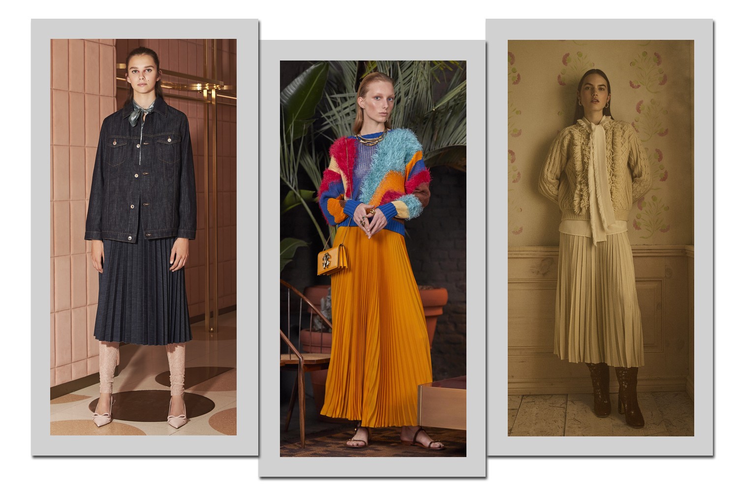 Red Valentino, Roberto Cavalli e Tory Burch - Fotos: Divulgação