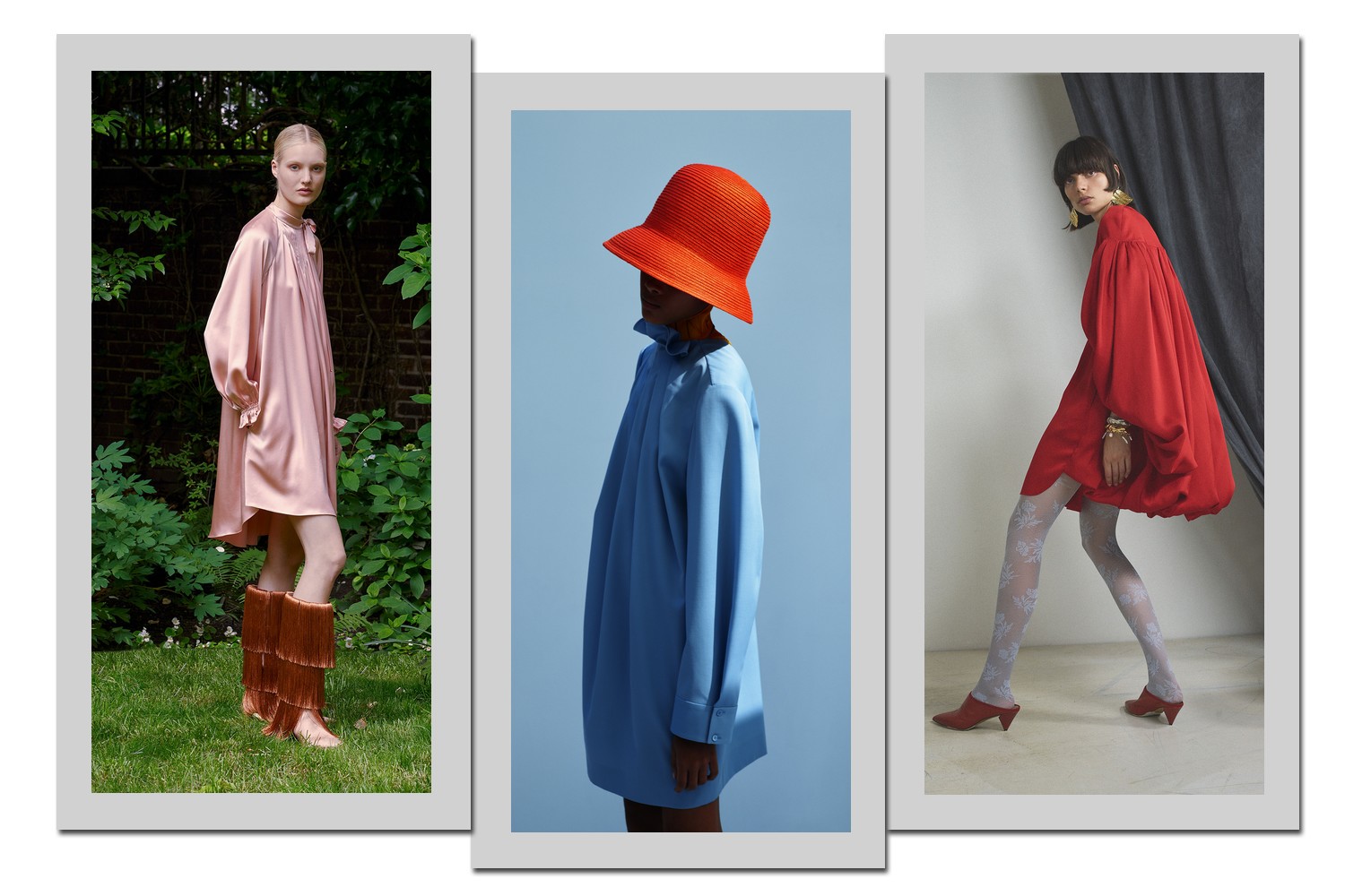 Adam Lippes, Nina Ricci e Hellesy - Fotos: Divulgação
