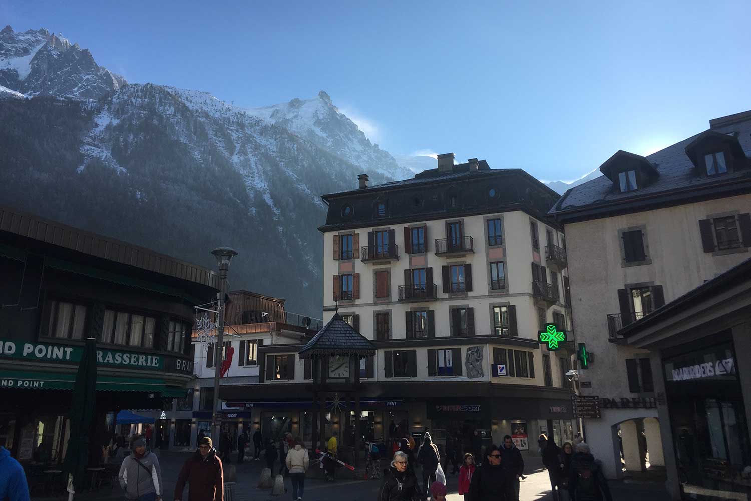 A vila de Chamonix - Foto: Divulgação
