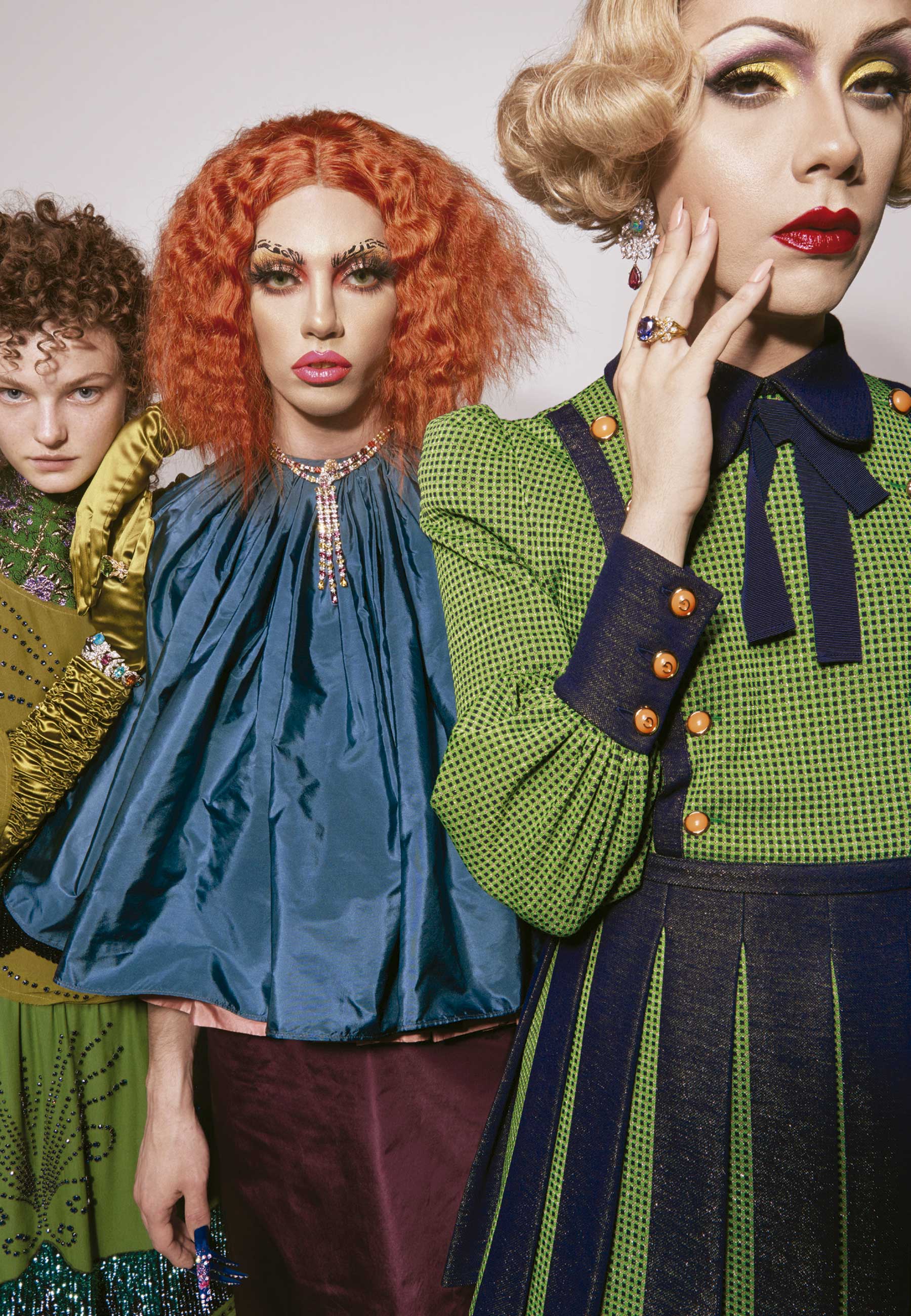 Foto: Karel Losenicky, com edição de moda de Cori Amenta, edição executiva de Filipa Bleck, maquiagem de Giuseppe Giarratana, cabelo de Barbara Bertuzzi, manicure de Annarel Innocente Furina, assistência de fotografia de Roberto Grandi e pós-produção de Alessandra Distaso