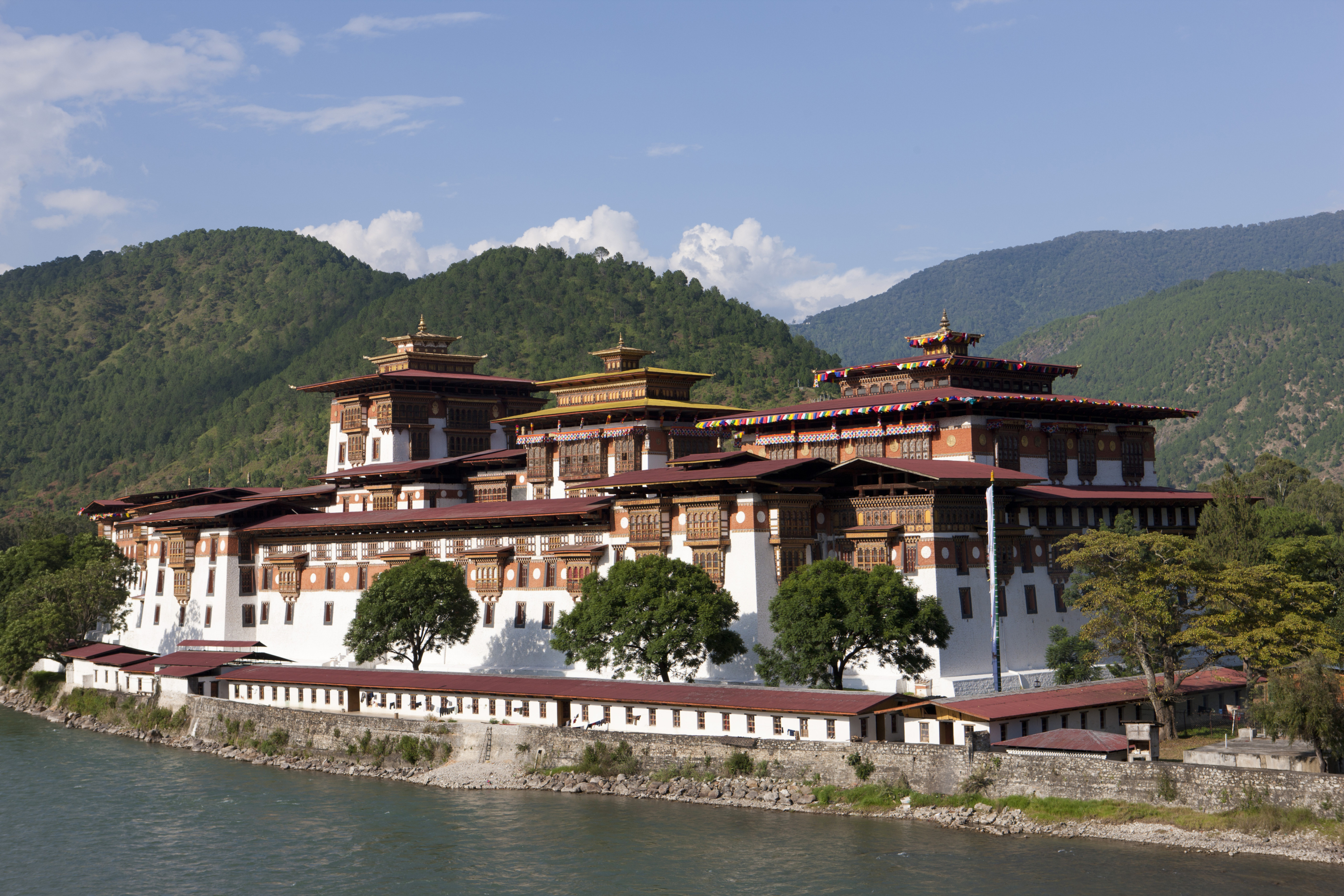 Dzong de Punakha - Foto: Divulgação