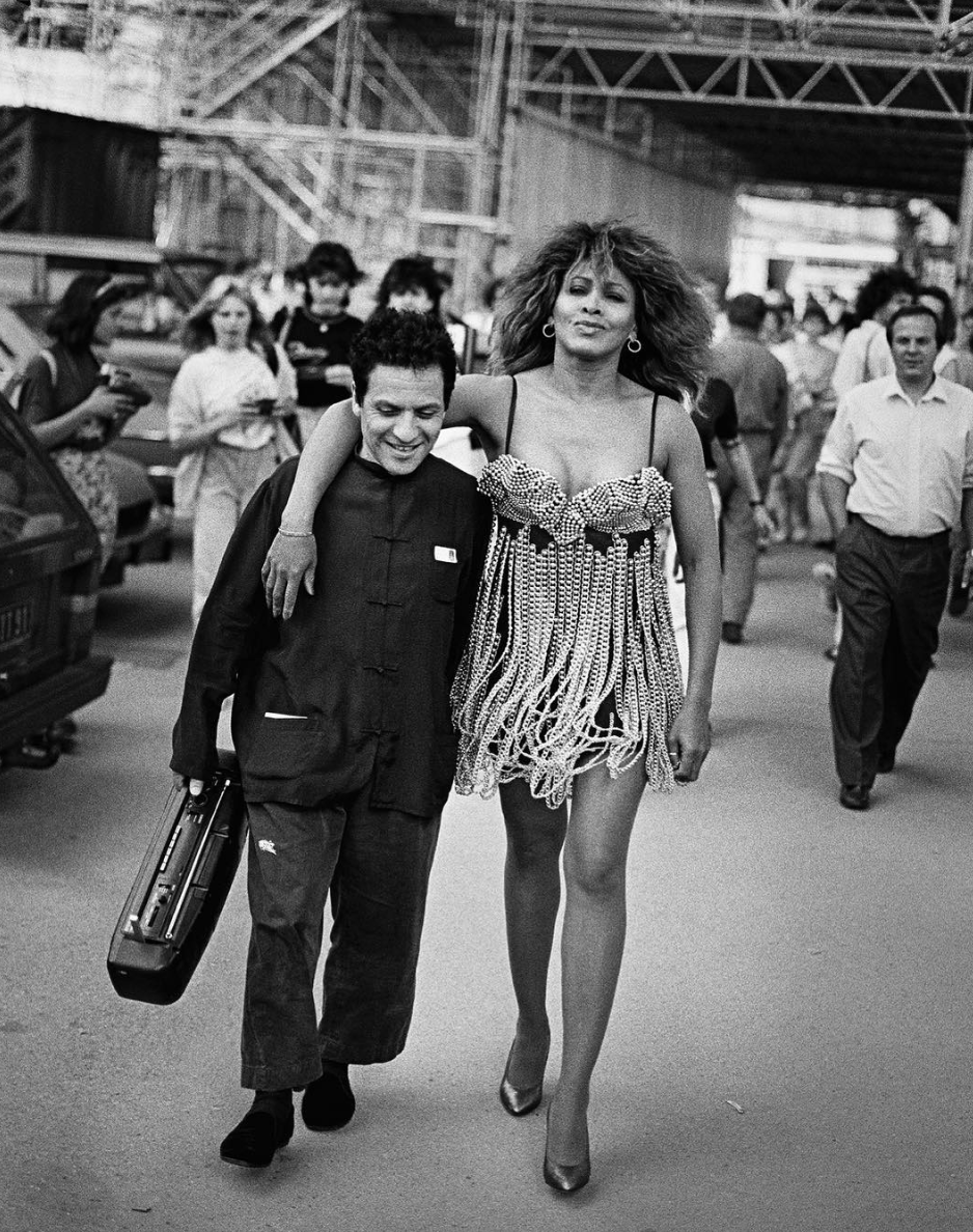 Azzedine Alaïa & Tina Turner, Paris, 1989 - Foto: Peter Lindbergh