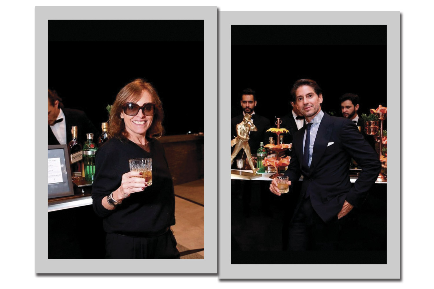 Patricia Carta e Abelardo Marcondes bridam ao sucesso do LuxuryLab com "Blue Label", da Johnnie Walker - Foto: Wladimir Fillet