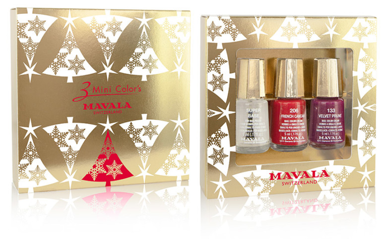 Esmaltes de Natal da Mavala - Foto: Divulgação
