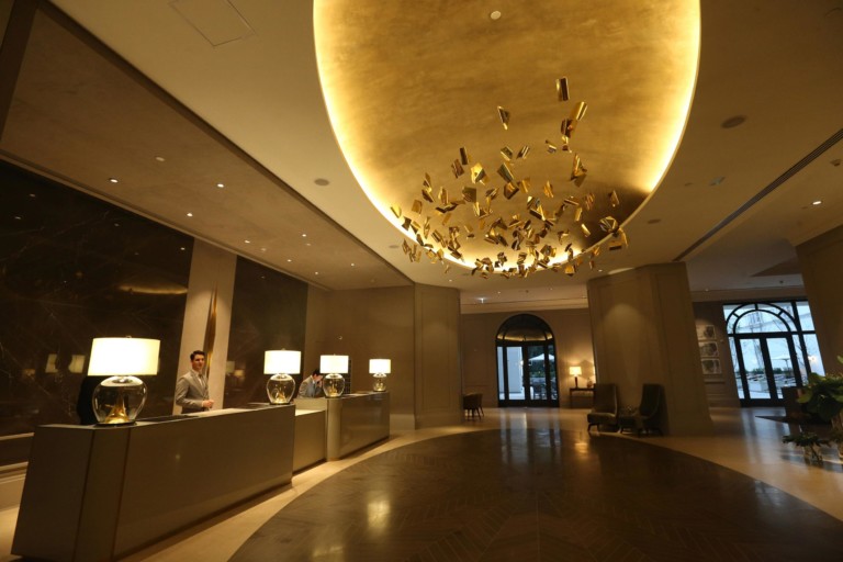 Recepção do Palácio Tangará - Foto: Divulgação
