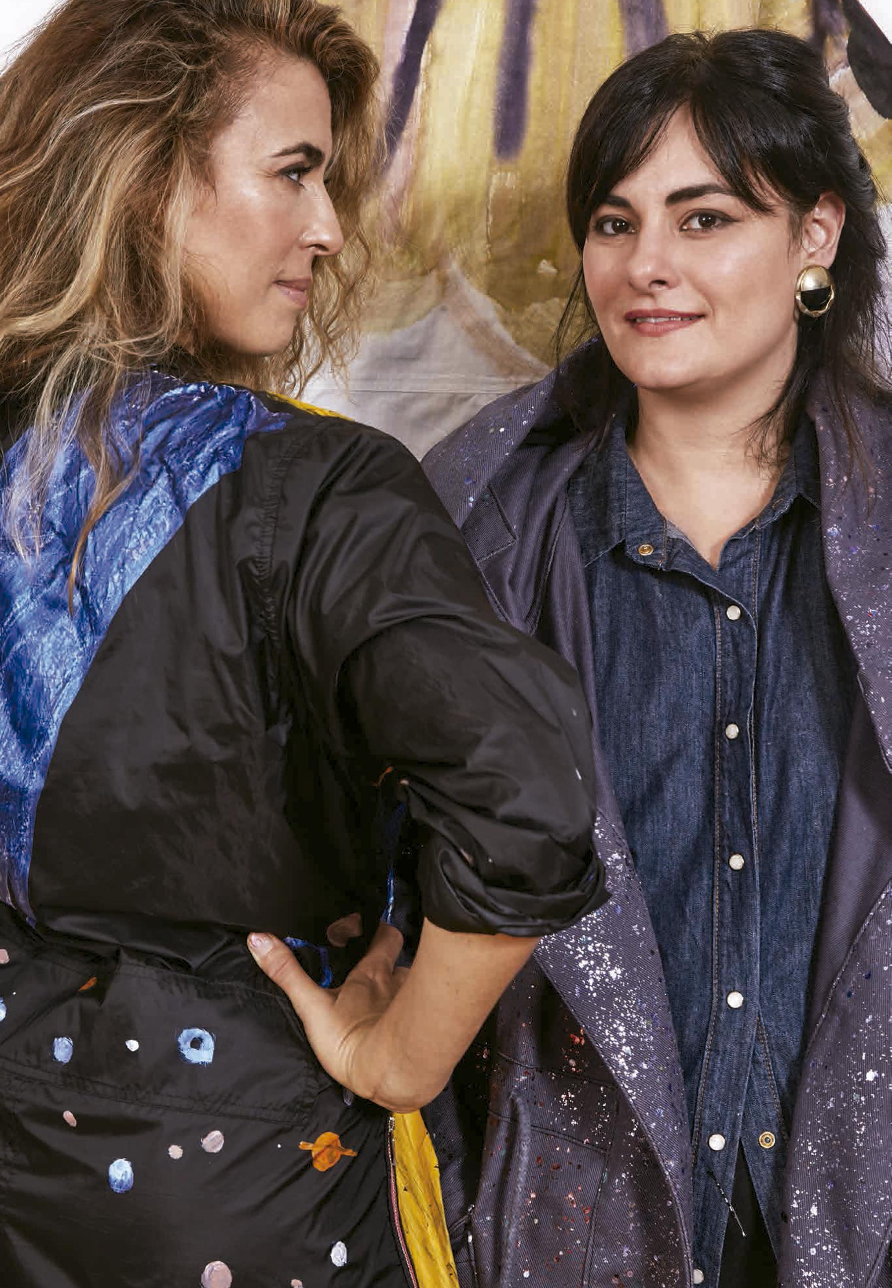 Sol Alac e Marina Simão vestem as peças da collab - Foto: Mucio Ricardo