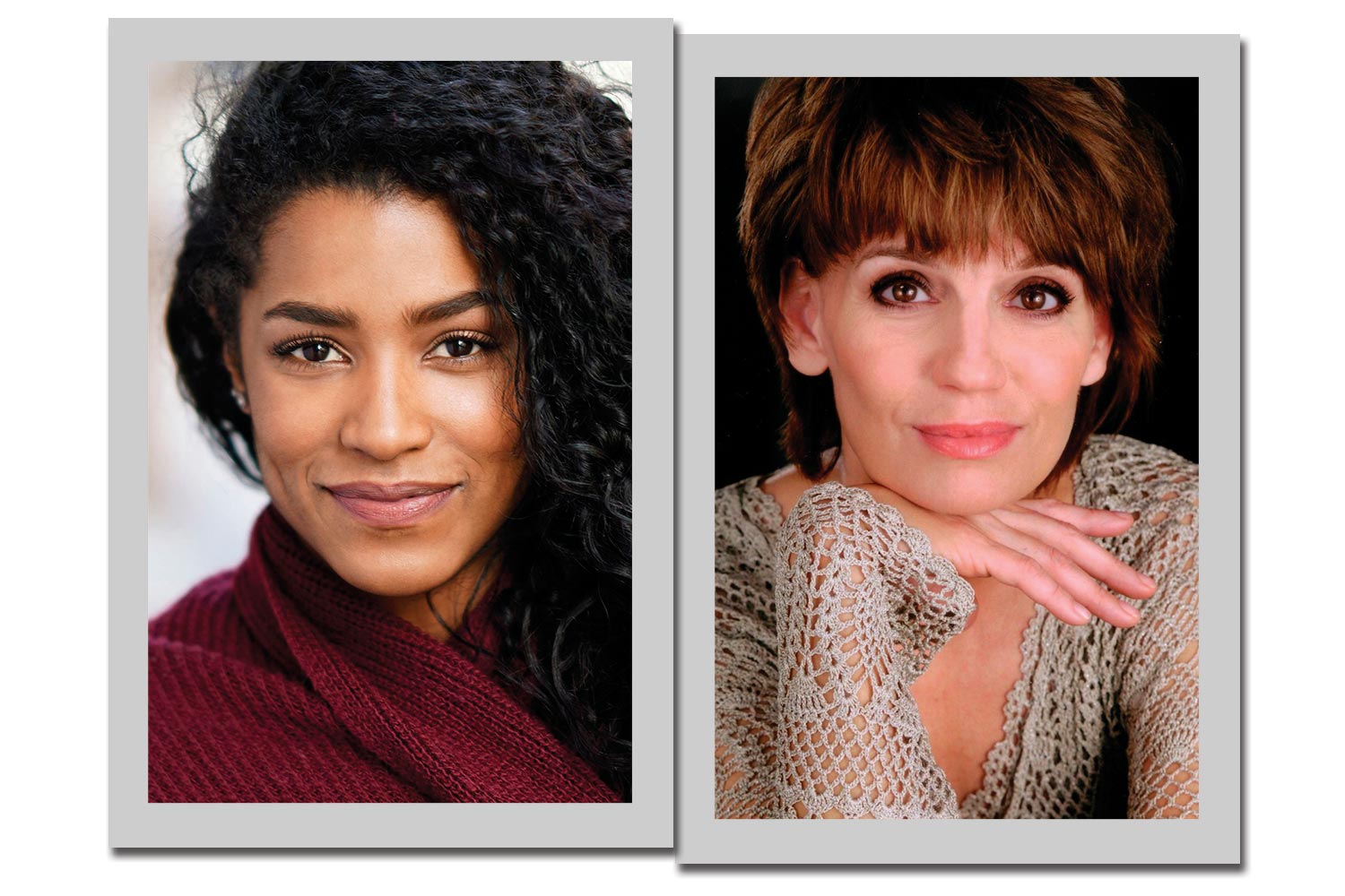 Taylor Iman Jones (à esquerda) e Beth Leavel (à direita) - Fotos: Divulgação