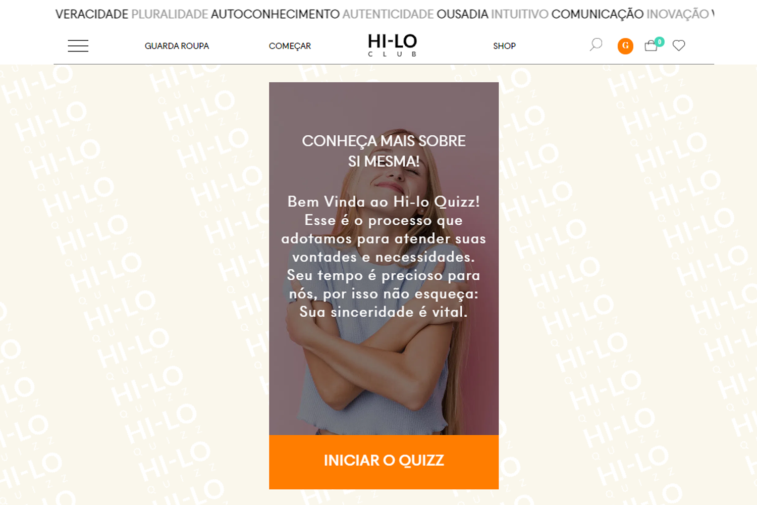 HI-LO Corpo texto