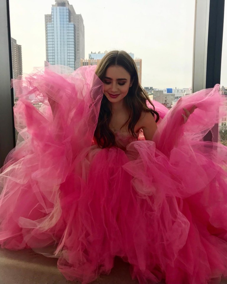estilo da Lily Collins
