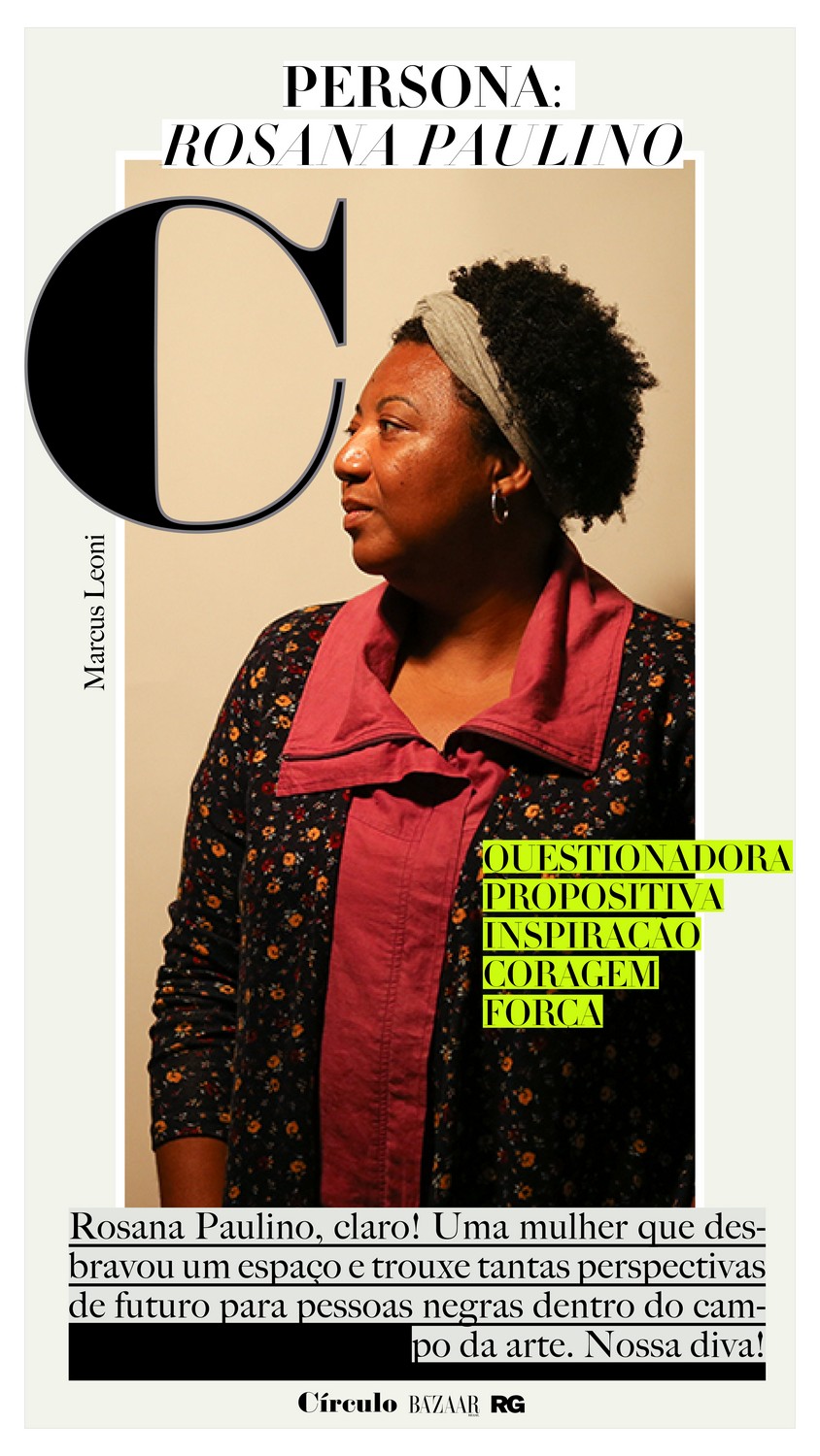 "O tempo todo questionando as estruturas da história da arte", afirma Carollina Lauriano