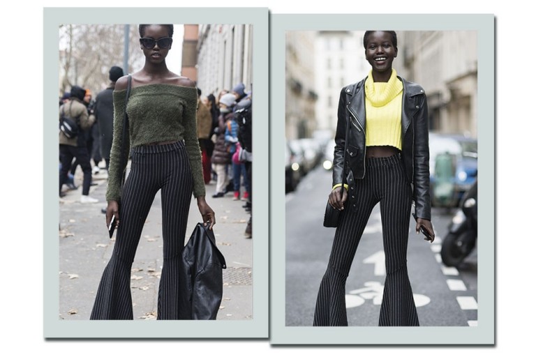Estilo: Adut Akech é pura informação de moda