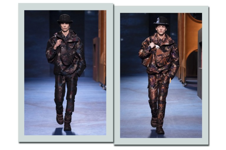 Uniformes e utilitarismo dominam inverno 2021 masculino da Dior