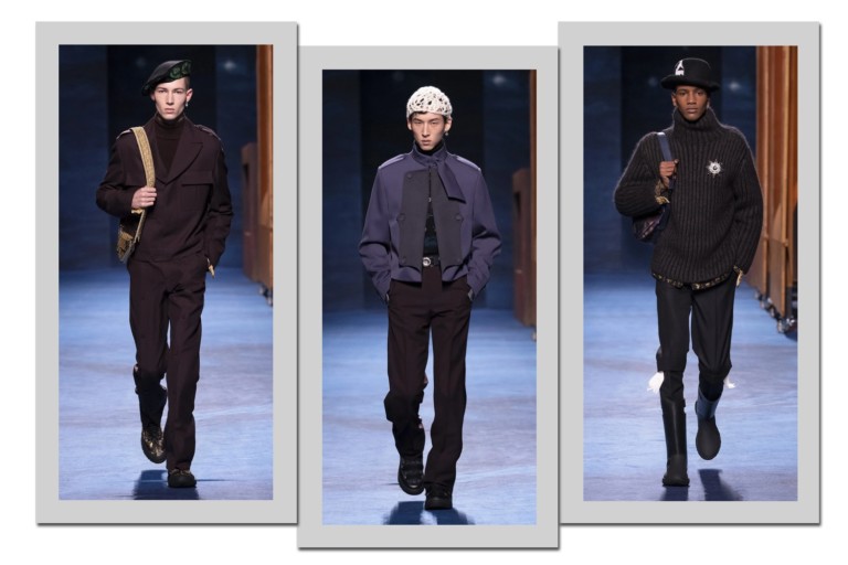 Uniformes e utilitarismo dominam inverno 2021 masculino da Dior