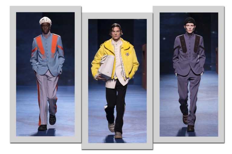 Uniformes e utilitarismo dominam inverno 2021 masculino da Dior