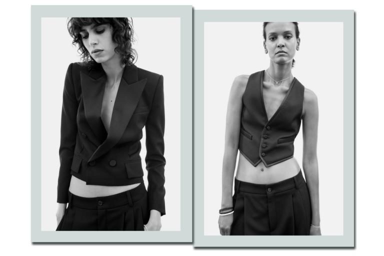 Anthony Vaccarello abusa da sensualidade do underwear no resort 2021 da Saint Laurent