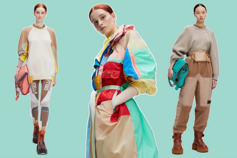Reutilização de materiais e roupas de esqui marcam pre-fall 2021 da Stella McCartney
