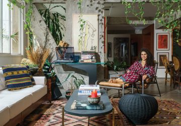 Letícia Veloso imprime modo de vida sustentável na criação de seu lar