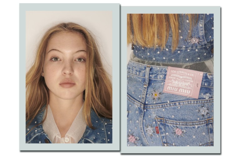 Upcycled by Miu Miu lança coleção-cápsula em parceria com a Levi's