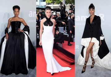 P&B: combinação clássica domina tapetes vermelhos do Festival de Cannes