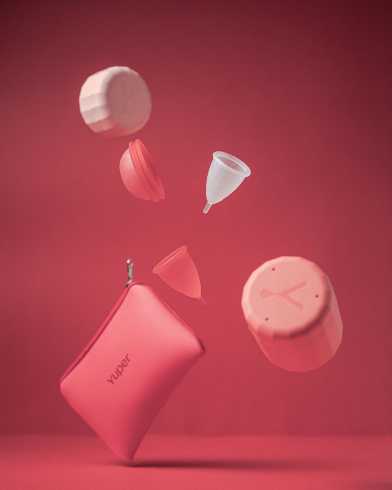 Yuper: marca cria primeiros coletores e discos menstruais 100% recicláveis do Brasil