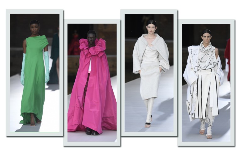 Valentino: 10 coisas que amamos da alta-costura de inverno 2022