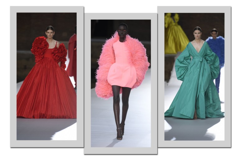 Valentino: 10 coisas que amamos da alta-costura de inverno 2022