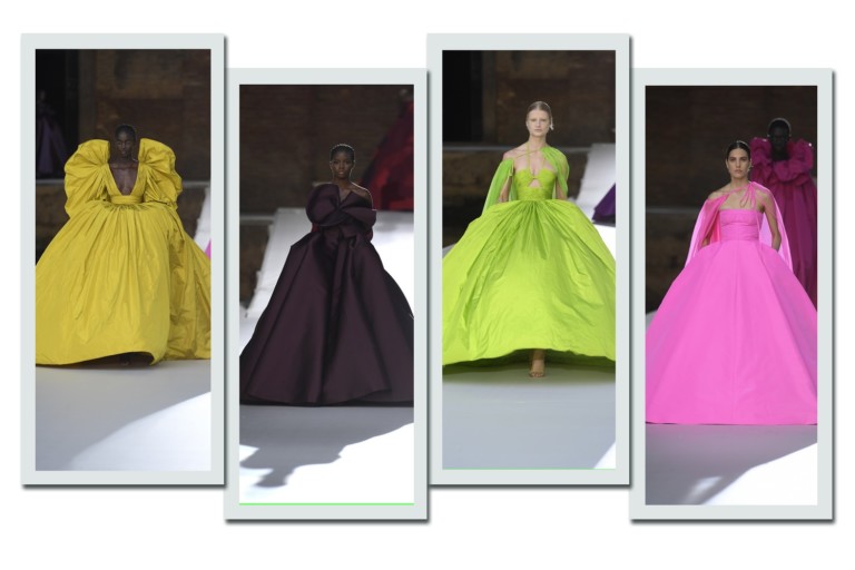 Valentino: 10 coisas que amamos da alta-costura de inverno 2022