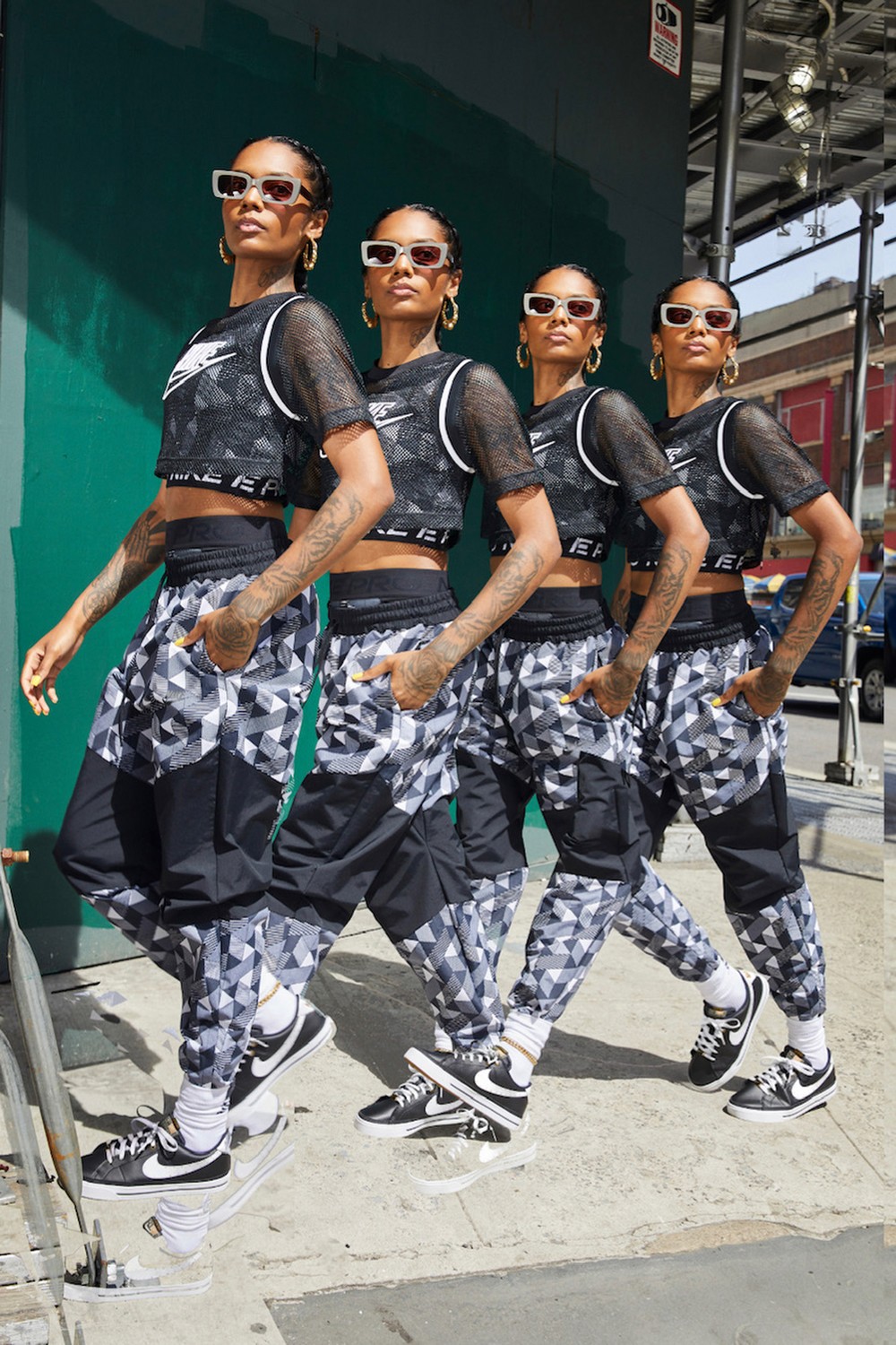Naomi Osaka e Serena Williams apresentam collabs com grandes nomes da moda