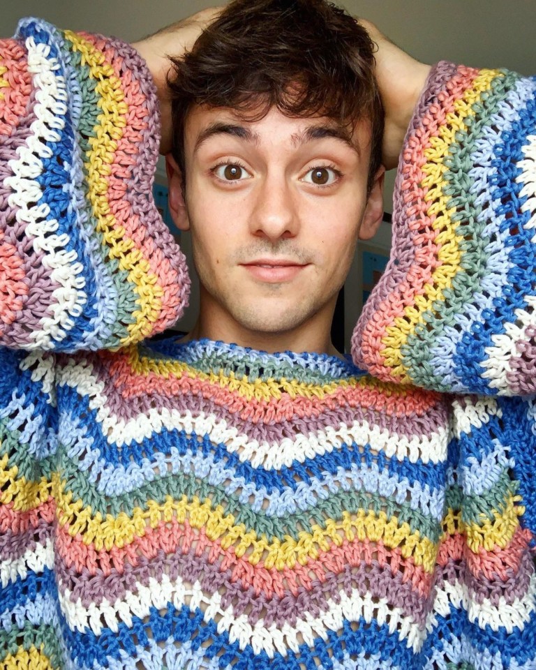 Da quarentena para as Olímpiadas: saiba como Tom Daley começou a tricotar