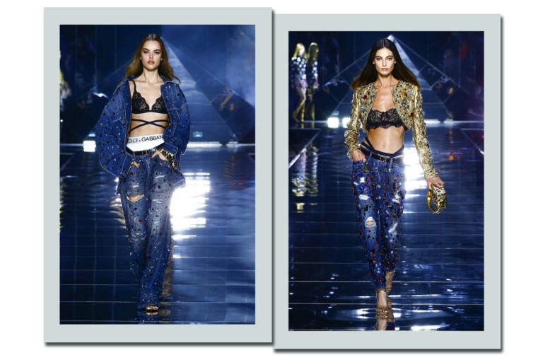 Dolce & Gabbana aposta no estilo Y2K para o verão 2022