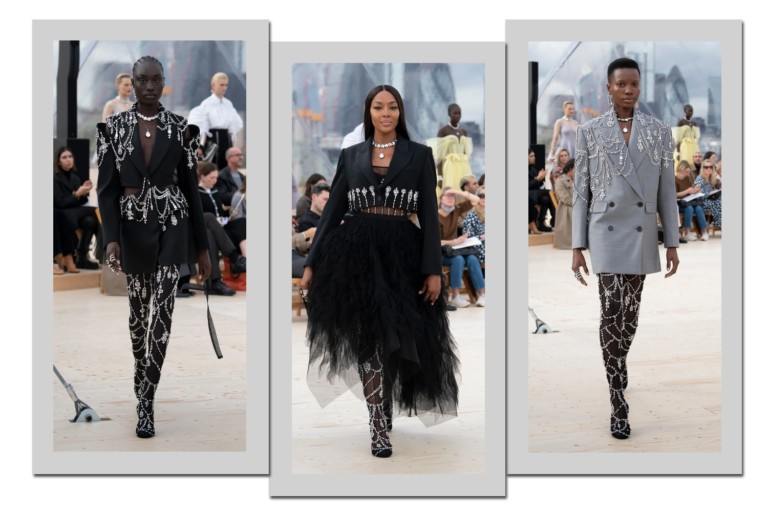 Alexander McQueen leva o céu para a coleção de verão 2022