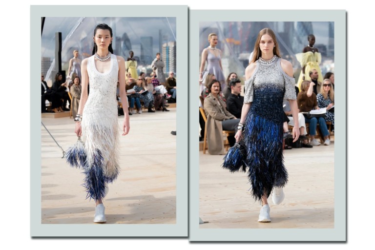 Alexander McQueen leva o céu para a coleção de verão 2022