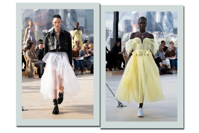 Alexander McQueen leva o céu para a coleção de verão 2022