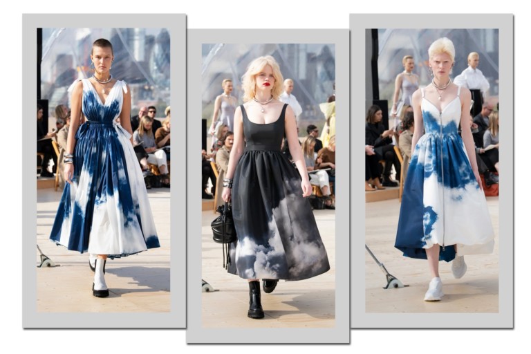Alexander McQueen leva o céu para a coleção de verão 2022