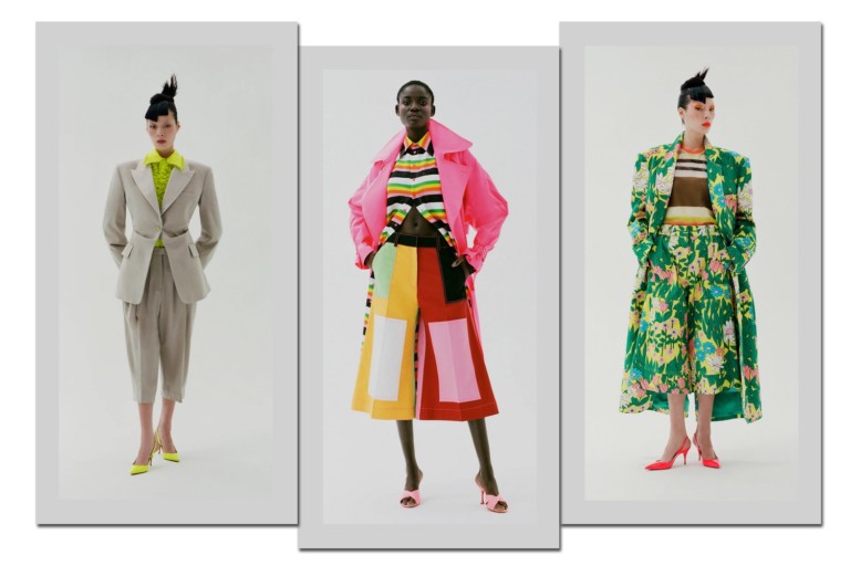 Christopher John Rogers cria arco-íris de roupas para pre-fall 2022