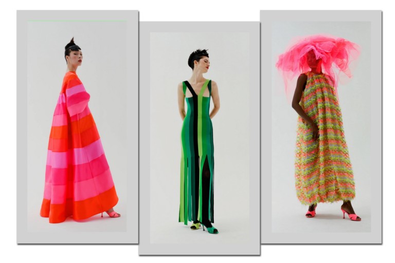 Christopher John Rogers cria arco-íris de roupas para pre-fall 2022