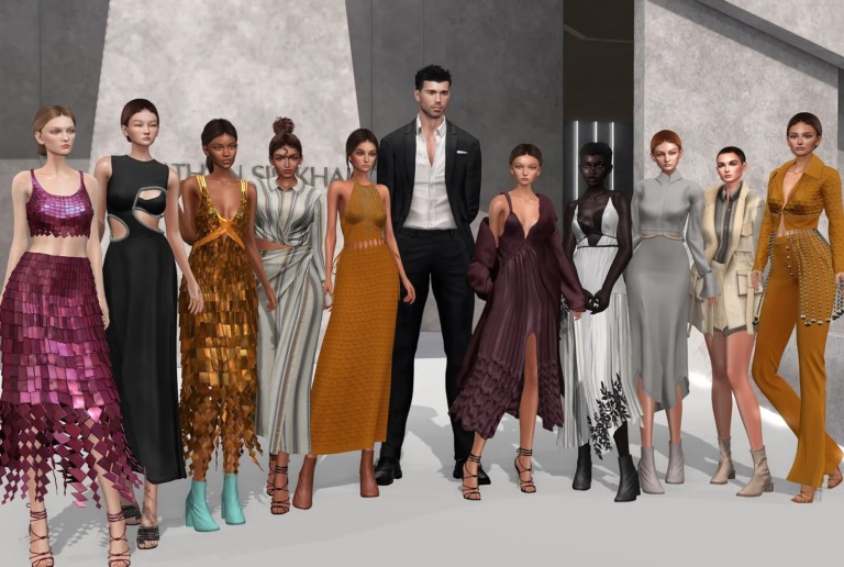 Jonathan Simkhai apresenta desfile de inverno 2022 no metaverso