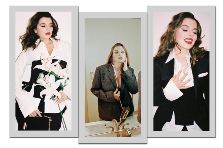 Julia Fox reúne elementos vintage em estilo ousado