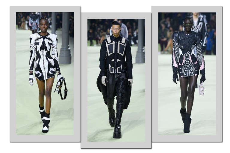 Balmain leva o desejo de proteção para a passarela da PFW