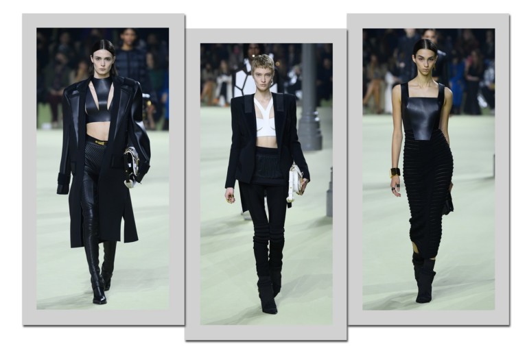 Balmain leva o desejo de proteção para a passarela da PFW