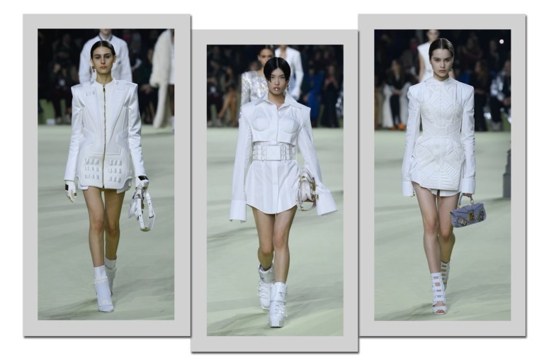 Balmain leva o desejo de proteção para a passarela da PFW