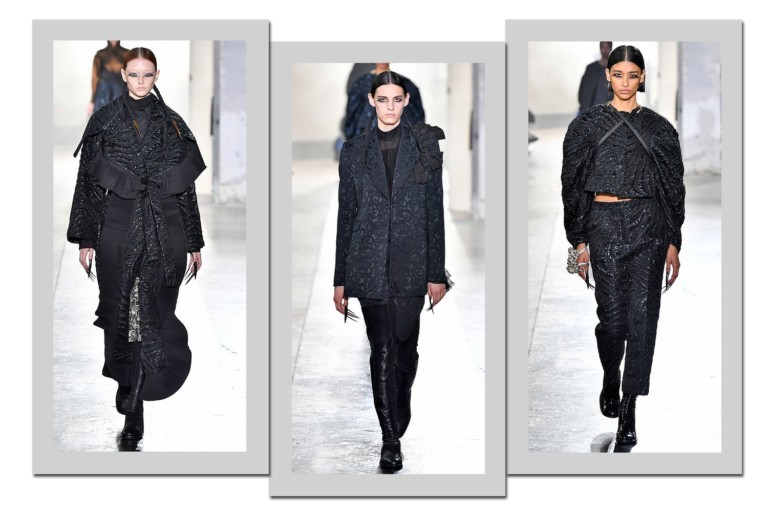 Nada básico: Rochas acrescenta dramaticidade aos looks all black