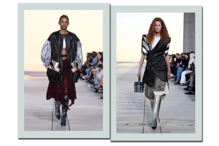 Louis Vuitton leva gladiadoras futuristas para a passarela